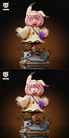 Halloween Special Mimikyu Cosplay Anya Forger - Pokemon SPY X FAMILY Resin Statue - ZhengHuo Studio