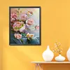 >SALE<Full Embroidery Eco-cotton Thread 11CT Printed Rose Cross Stitch Kit (ACC-871)