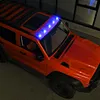 Solar-Power Car Roof Light with RC Punch-Free Universal Signal Mouse Lamp RGB Solar Powered Strobe Pilot Light for Pickup Trucks SUV Motorcycles