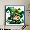 Clover Gnome - 11CT Stamped Cross Stitch - 45*45cm