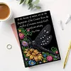 (US Local)DIY Diamond Art Diary Book Journal Notebook 60Pages A5(Dragonfly English Letter)