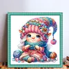Weave Sweater - 11CT Stamped Cross Stitch - 45*45cm - Cartoon