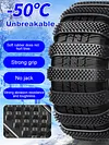 10 Pack Emergency Snow Tyre Chains for Trucks SUVs Reusable Winter Safety Chains