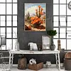 Desert Cactus Flower-Paint By Numbers Acrylic Painting 40*50CM