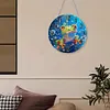 (US Local)Acrylic Special Shape Frog 5D Diamond Painting Clock Art Craft for Home Decor Craft Kit