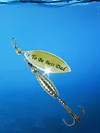 10pcs Boxed Metal Spoon Spinner Fishing Lure Artificial Bait Gift for Men Father
