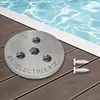 Pool Skimmer Zinc Anode Weight Plate Anti-Electrolysis Weight Zinc Anode Plate