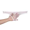 Men's Underwear Sexy Transparent G-String Thong Briefs Bulge Pouch Breathable Panties Perspective Male Bikini Underpants