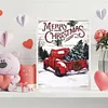 Christmas Car-Paint by Numbers Acrylic Painting 40*50cm