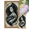(Multi Style)One Piece-Full Embroidery 3 Strands 11CT Stamped Cross Stitch-40*70CM-Large Size