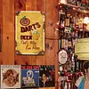 Darts & Beer - Vintage Metal Signs - 20*30cm/30*40cm