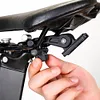 0.8L Bicycle Saddle Bag Reflective MTB Road Bike Seat Bag for Outdoor Cycling