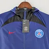 2022 PSG Windbreaker Blue and Black love fball