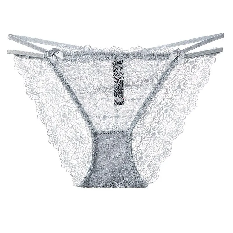1pcs Double Strap Panties Sexy Lace Briefs Lingerie Good Quality Soft Fashion New Female Panties Sexy Underwear For Woman
