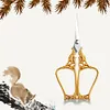 >SALE<Vintage European Style Scissors for Sewing Crafting 12x5.5cm (Gold)