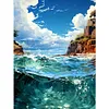 Cool In Summer-Paint by Numbers Acrylic Painting 30*40CM