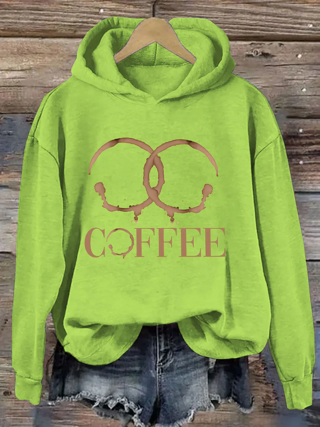 Coffee Stain Rings Hoodie