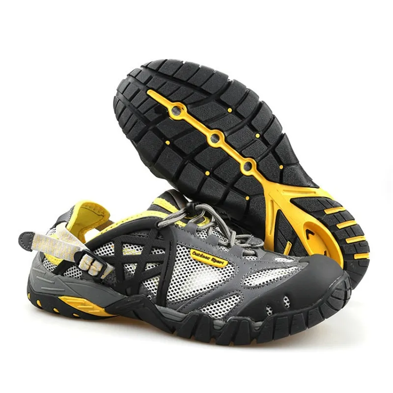 water shoes  Sneakers Summer Quick-Dry River Shoes Men's Amphibious Wading Shoes Outdoor Hiking Breathable Couple's River Shoes Size 35-47