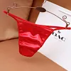 Hot Seamless Silky Satin Low-Rise Panties