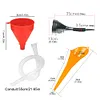 Engine Oil Filling Funnel Set with Filter Oil Petrol Diesel Gasoline Fuel Funnel