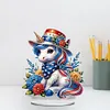 >SALE<PET Double Sided Special Shaped Horse Diamond Painting Desktop Decor for Adults