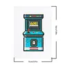 12pcs Game 5D DIY Square Drill Diamond Painting Kits for Adults Beginners Home Decor Diamonds Paintings Gem Art 5.91x7.09in