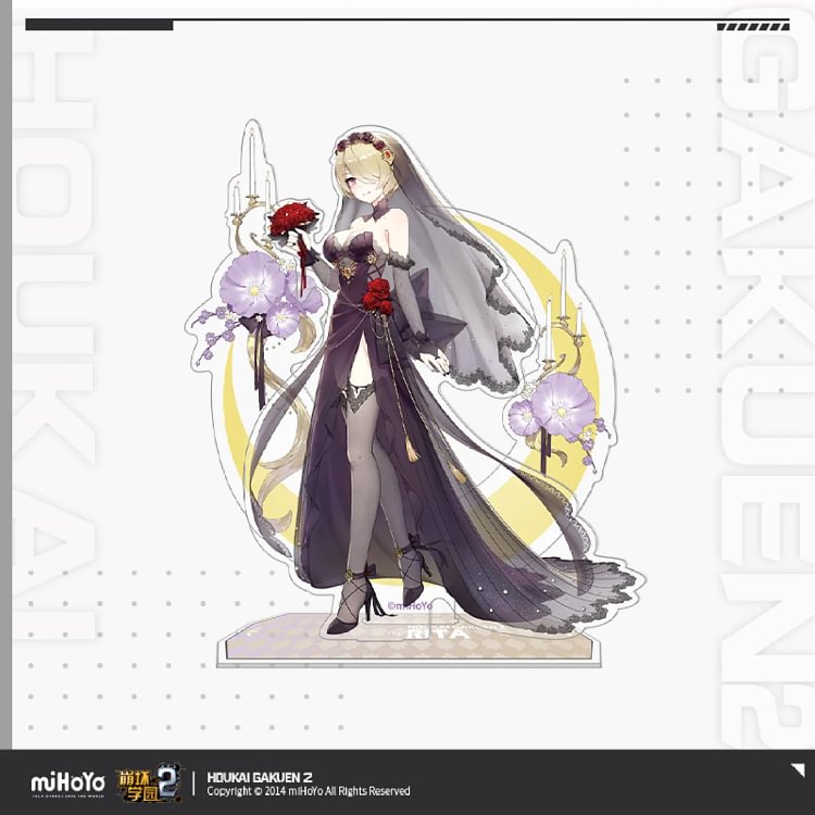 Official Honkai 2d Wedding Acrylic Stands