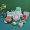 9PCS DIY Craft Molds Aromatherapy Candles Molds for Scented Candles Soaps Making