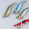 Luminous Fishing Lure 90mm 7g Squid Jigs Fishing Bait Prawn Hook Artificial Bait