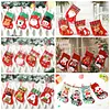 Christmas gift bag candy bag Santa Claus socks decoration Christmas tree pendant