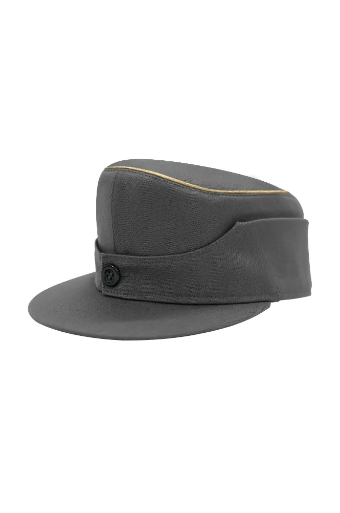   Wehrmacht/Elite Grey Gabardine M1944 Field Cap German-Uniform