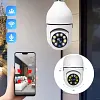 Cam&eacute;ra de s&eacute;curit&eacute; wifi sans fil avec ampoule
