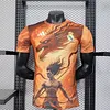 2025/2026 Player Version Real Madrid Nezha Special Edition Orange Football Shirt 1:1 Thai Quality