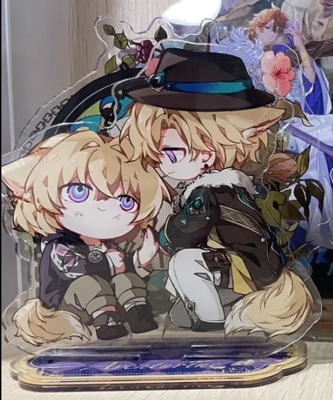 Honkai Star Rail Cat Series Acrylic Stand Jing Yuan Aventurine