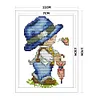(Season) (Counted/Stamped) 14CT Four Seasons Doll - Cross Stitch 11*17cm/4.33*6.69in(Brand)