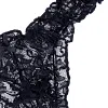 Men's Low-Rise T-back Lace Breathable Thong Young Macho Nightclub Sexy Underwear