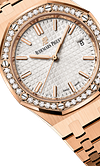 Rose Gold 904L Steel Silver Dial - Watch - 34mm