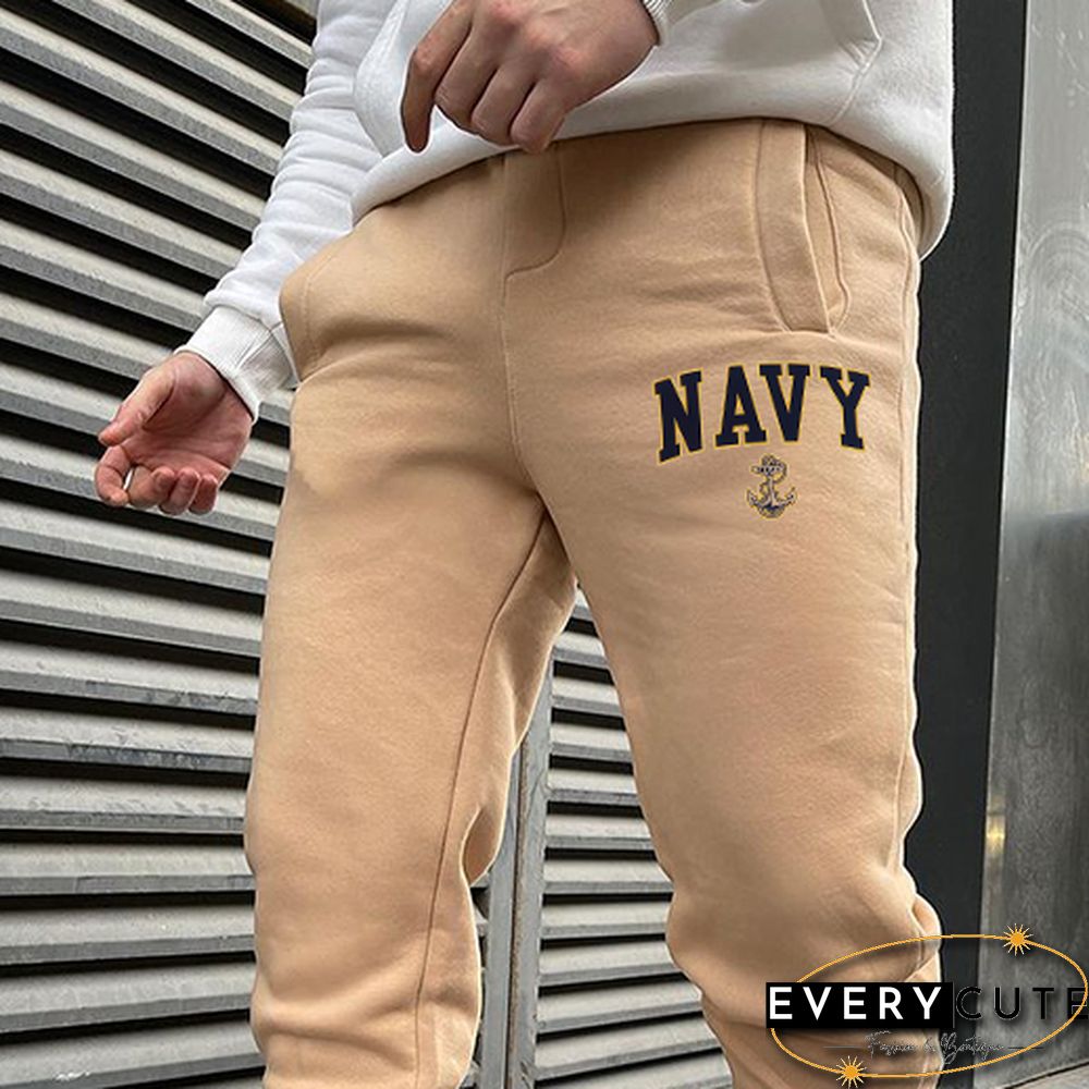Pattern Print Bouquet Foot Sweatpants