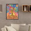 >SALE<5D DIY Partial Special Shaped Drill Diamond Painting Tree Butterfly Decor30x40cm