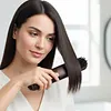 Cordless Hair Straightener Brush USB Rechargeable Portable Straightening Comb with 3 Temperature Settings & LED Display for Women Gift Idea for Home Travel
