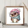 Owl - 18CT Stamped Cross Stitch 20*20cm/7.87*7.87in