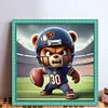 Chicago Bears Football-11CT Stamped Cross Stitch 40*40cm