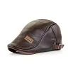 B&eacute;ret en cuir tendance pour homme