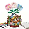 2026&2027 DIY Double Sided Drills Calendar Craft Art Kit Wooden Diamond Painting Calendar Set