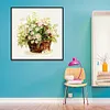Flower-11CT Stamped Cross Stitch Kit(37*37cm)