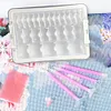 (US Local)26 Grids Clear Diamond Painting Tool Storage Containers for Beads Art DIY Crafts
