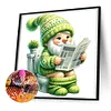 Toilet Gnome-Full Round Diamond Painting 30*30CM