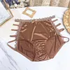 Men's Satin Super Stretch Hollow Lace High Waist Panties