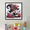 Rose Gnome-11CT Stamped Cross Stitch 50*50cm/19.69*19.69in