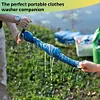 Clothes Wringer Portable Manual Hand Crank Laundry Wringer for Outdoor Camping